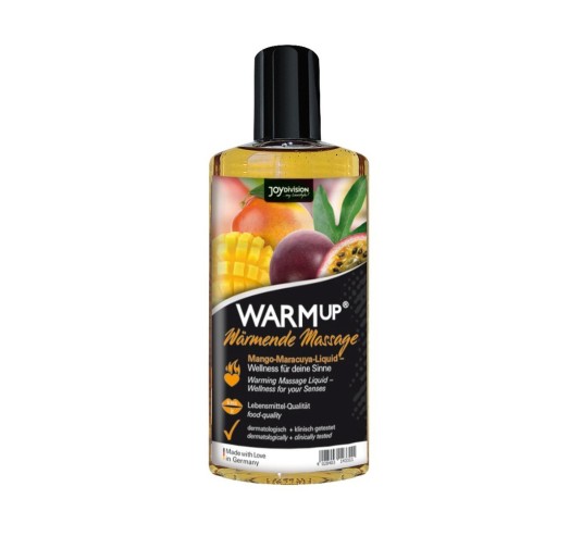 Rozgrzewający smakowy żel do masażu 150ml mango